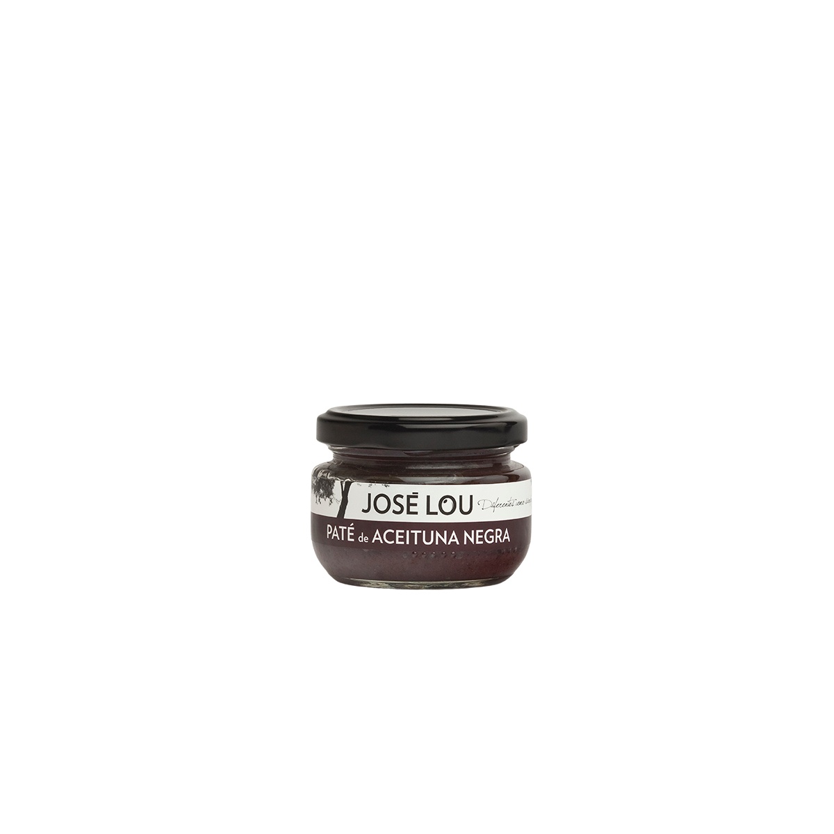 Schwarze Olivenpaste Empeltre José Lou, 110g